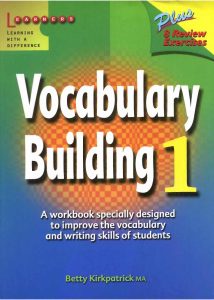Rich Results on Google's SERP when searching for 'Vocabulary Building Book 1'