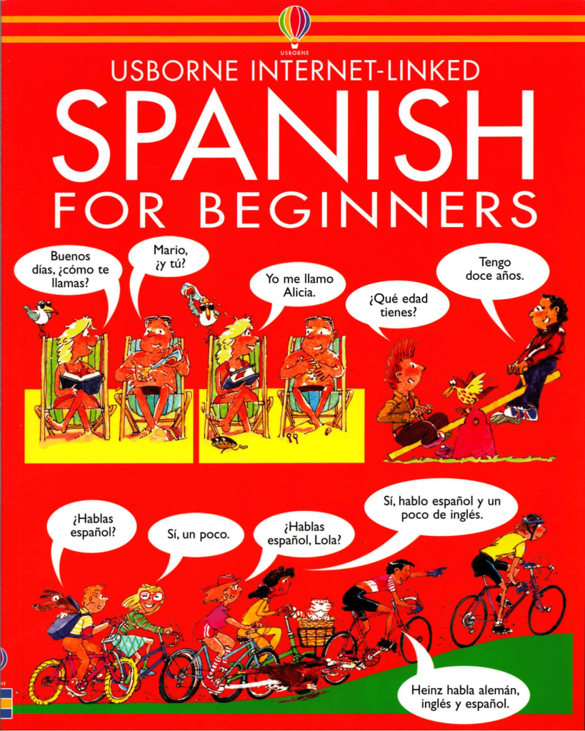 Rich Results on Google's SERP when searching for 'Spanish for Beginners Book'
