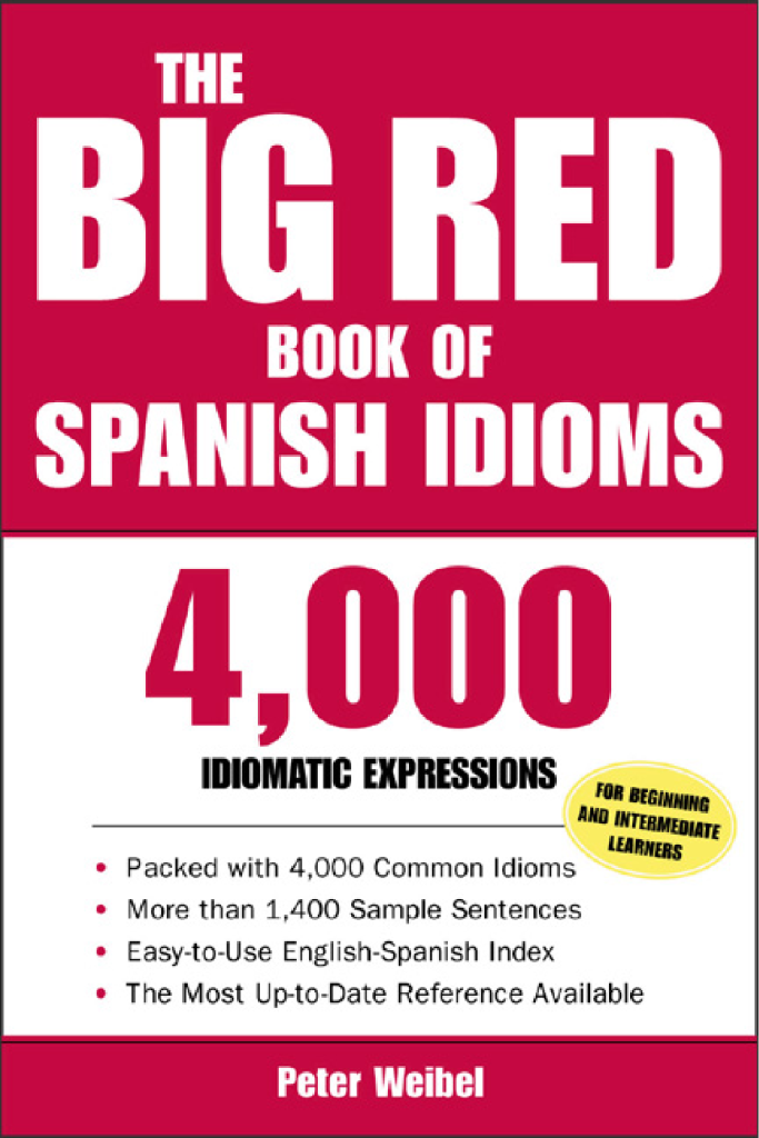 Rich Results on Google's SERP when searching for 'The Big Red Book of Spanish Idioms 4,000 Idiomatic Expressions Book'