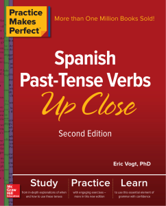 Rich Results on Google's SERP when searching for 'Practice Makes Perfect Spanish Past-Tense Verbs Up Close Book'