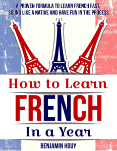 Rich Results on Google's SERP when searching for 'How To Learn French In A Year Book'